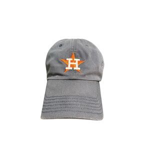 MLB Houston Astros American Cooperstown Collection Gray Strapback Hat